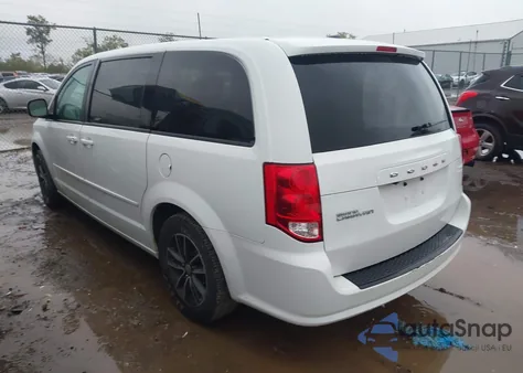 2017 Dodge Grand Caravan Sxt из США, поврежденный, VIN 2C4RDGCG1HR625618